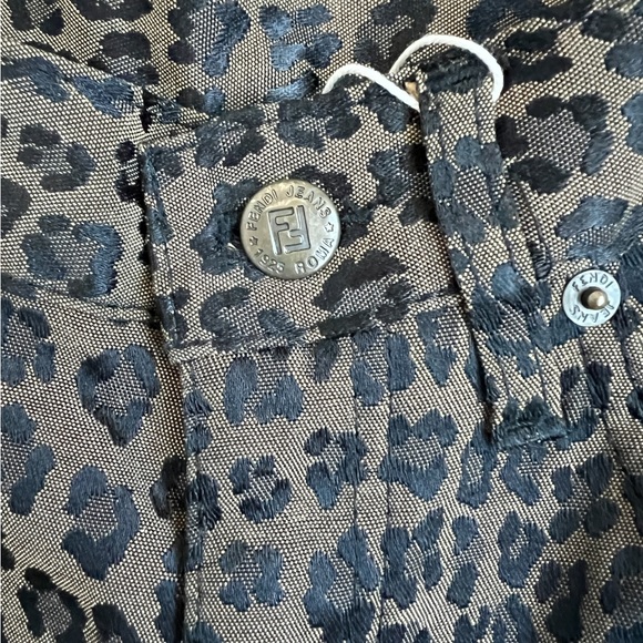 Vintage Fendi Leopard Pants - Picture 2 of 7